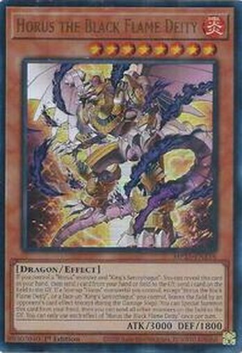 Horus the Black Flame Deity • MP25-EN158 • UR