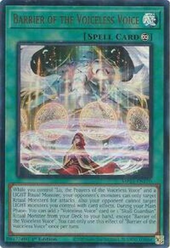 Barrier of the Voiceless Voice • MP25-EN170 • UR