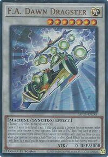 F.A. Dawn Dragster • MP25-EN284 • UR