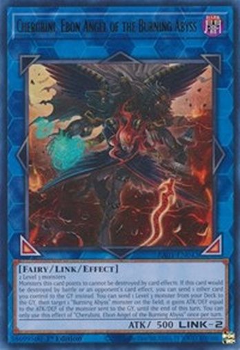 Cherubini, Ebon Angel of the Burning Abyss • RA01-EN042 • UR