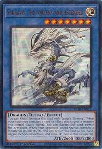 Sauravis, the Ancient and Ascended • RA02-EN019 • UR