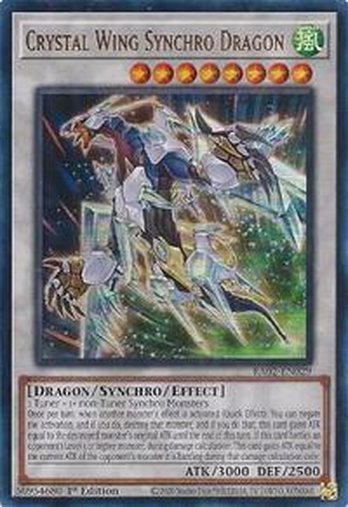 Crystal Wing Synchro Dragon • RA02-EN029 • UR