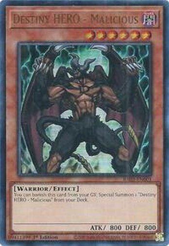 Destiny HERO - Malicious • RA03-EN001 • UR