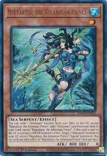 Neptabyss, the Atlantean Prince • RA03-EN013 • UR