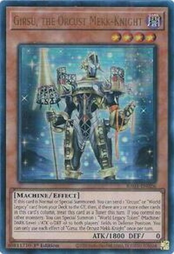 Girsu, the Orcust Mekk-Knight • RA03-EN026 • UR