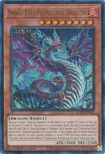 Snake-Eyes Flamberge Dragon • RA03-EN033 • UR