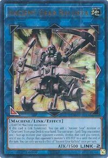 Ancient Gear Ballista • RA03-EN046 • UR
