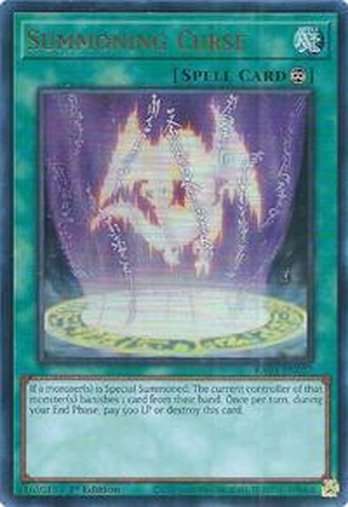 Summoning Curse • RA03-EN057 • UR