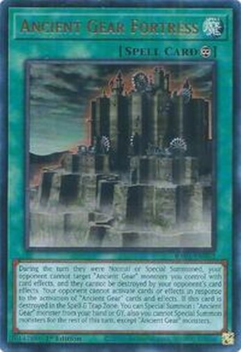 Ancient Gear Fortress • RA03-EN062 • UR
