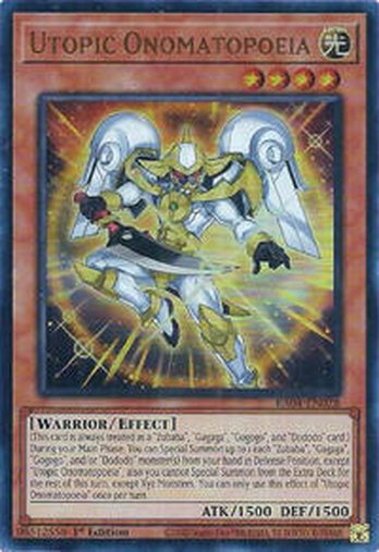 Utopic Onomatopoeia • RA04-EN028 • UR