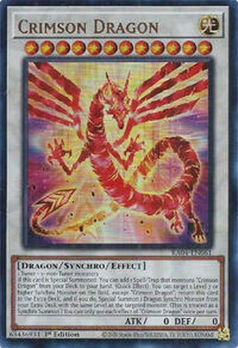 Crimson Dragon • RA04-EN061 • UR