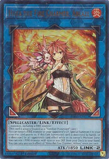 Hiita the Fire Charmer, Ablaze • RA04-EN074 • UR