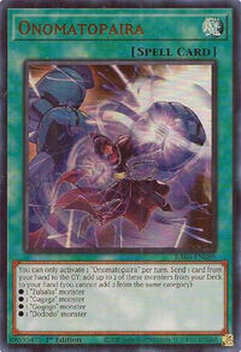 Onomatopaira • RA04-EN089 • UR