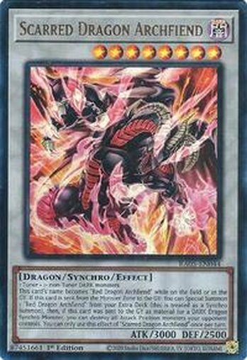Scarred Dragon Archfiend • RA05-EN044 • UR