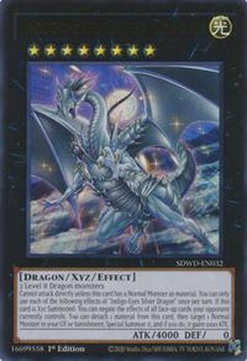 Indigo-Eyes Silver Dragon • SDWD-EN032 • UR