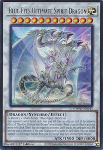 Blue-Eyes Ultimate Spirit Dragon • SDWD-EN043 • UR